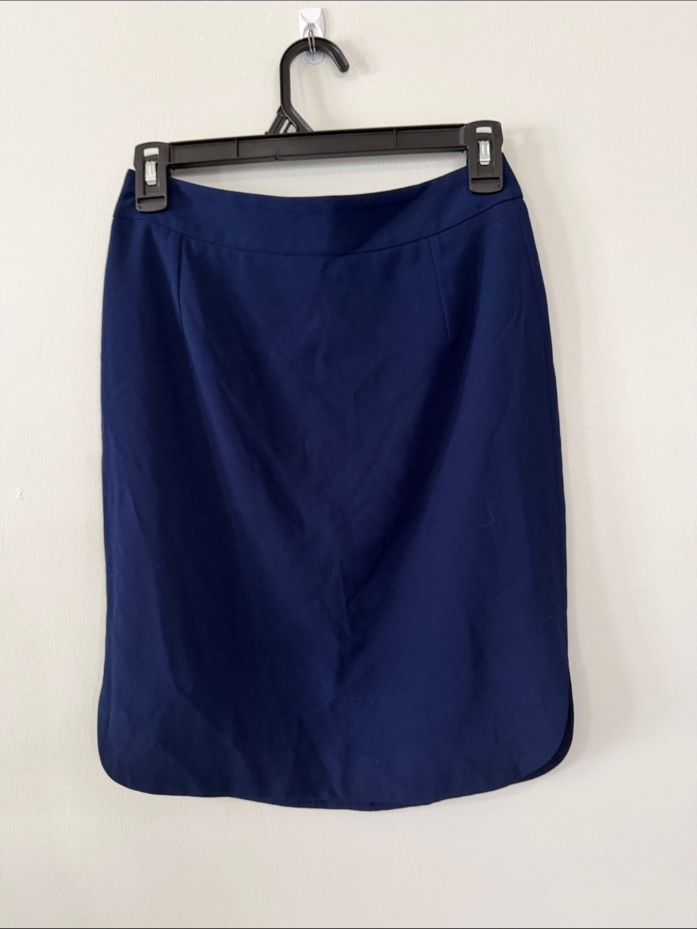 Daniel Cremieux Navy Blue Pencil Skirt